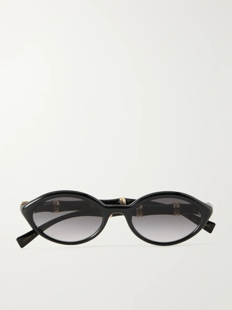 Bamboopop round-frame acetate sunglasses
