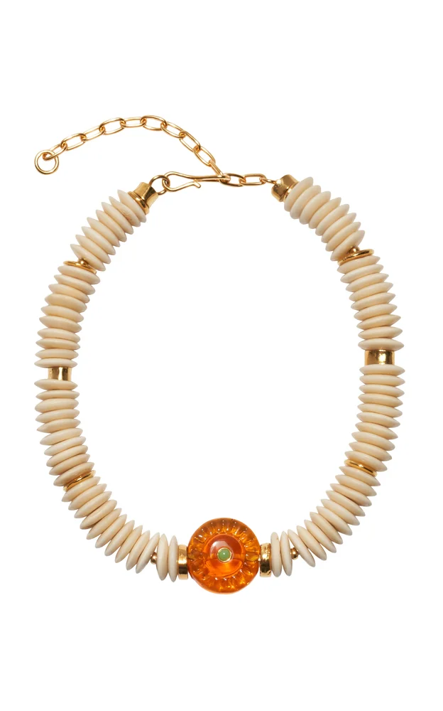 Marisol Gold-Plated Multi-Stone Necklace