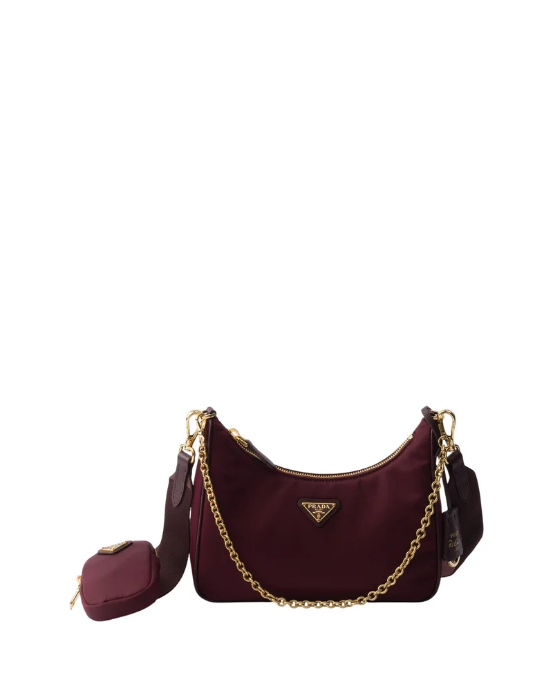 Re-Edition 2005 Re-Nylon Bag with Saffiano Mini Bag