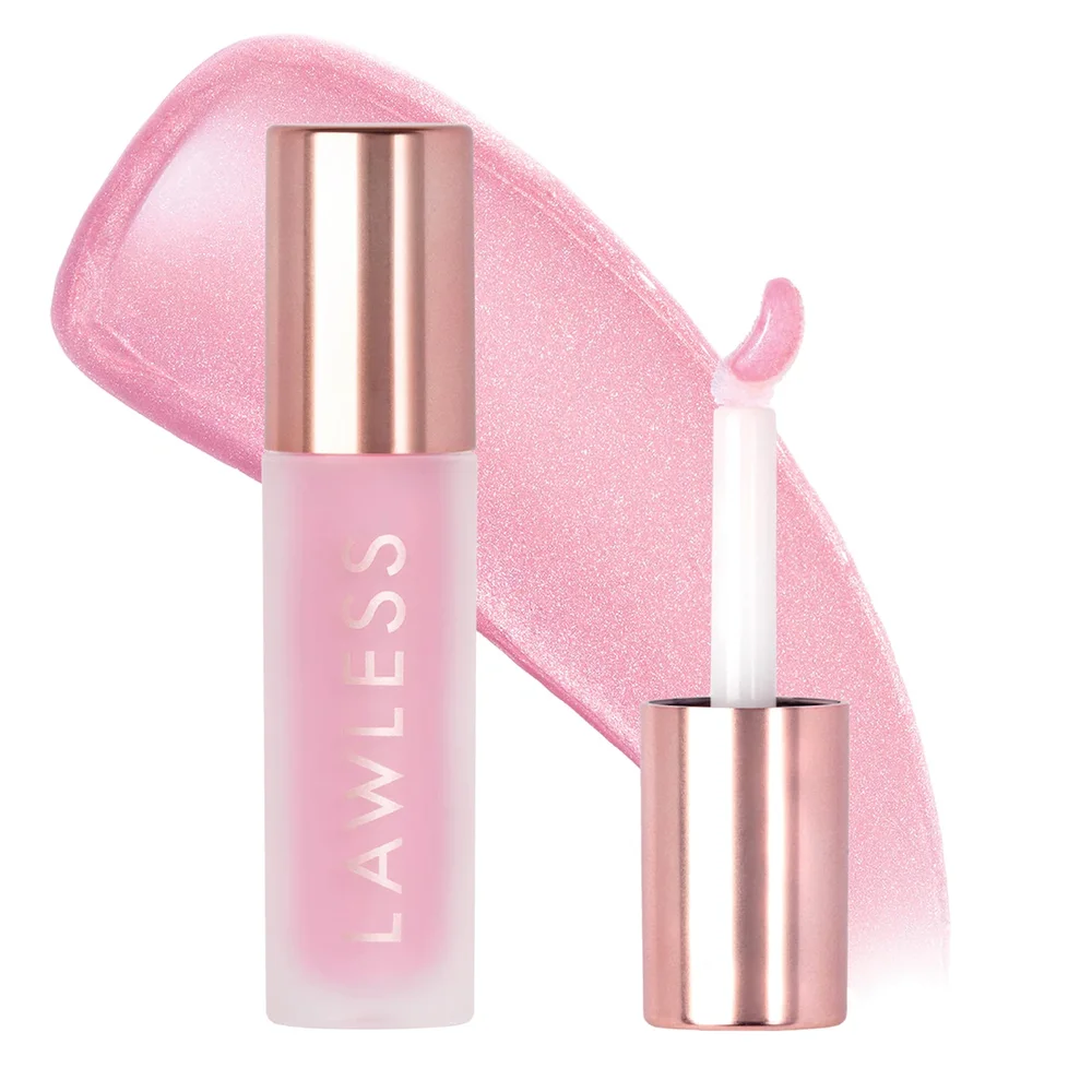 Forget The Filler Lip Plumper Line Smoothing Gloss in Strawberry Shortcake