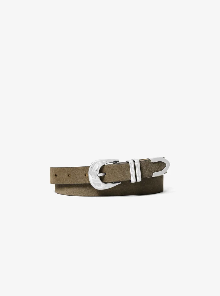 Suede Western Belt