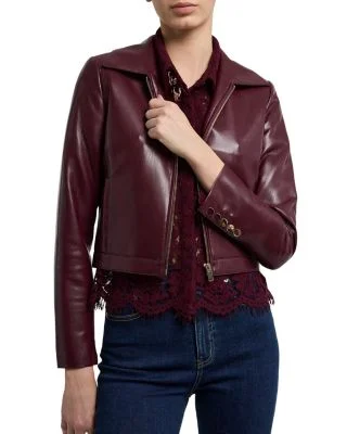 Lola Faux Leather Jacket