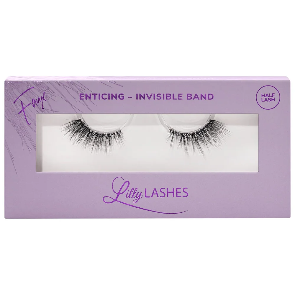 Sheer Band False Eyelashes in Enticing