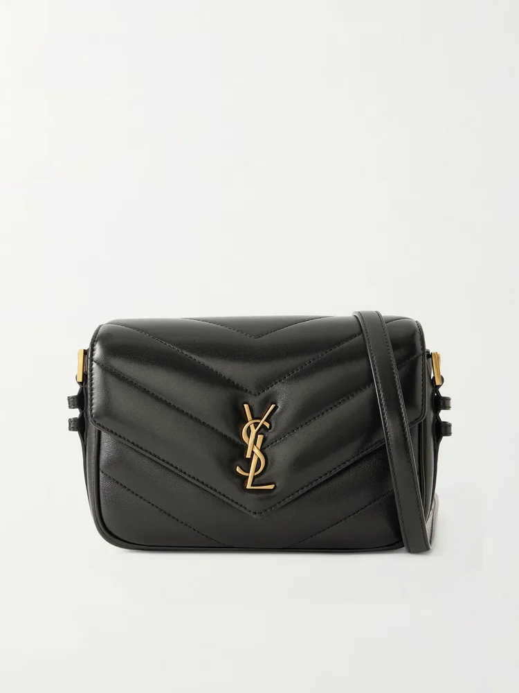 loulou toy matelasse leather shoulder bag