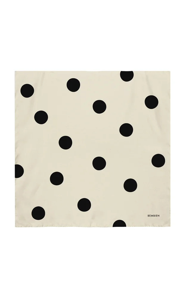 Pois Silk Scarf