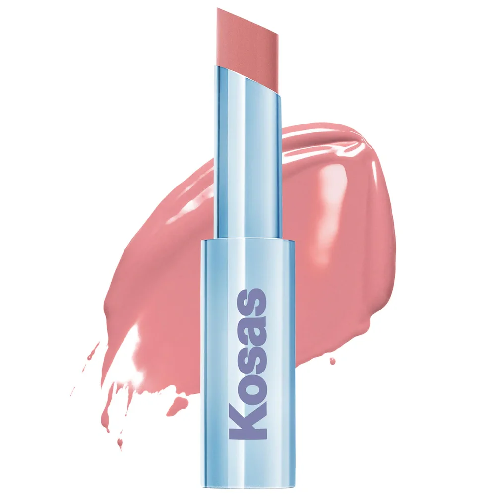 Wet Stick Moisturizing Shiny Sheer Lipstick with Ceramides in Malibu
