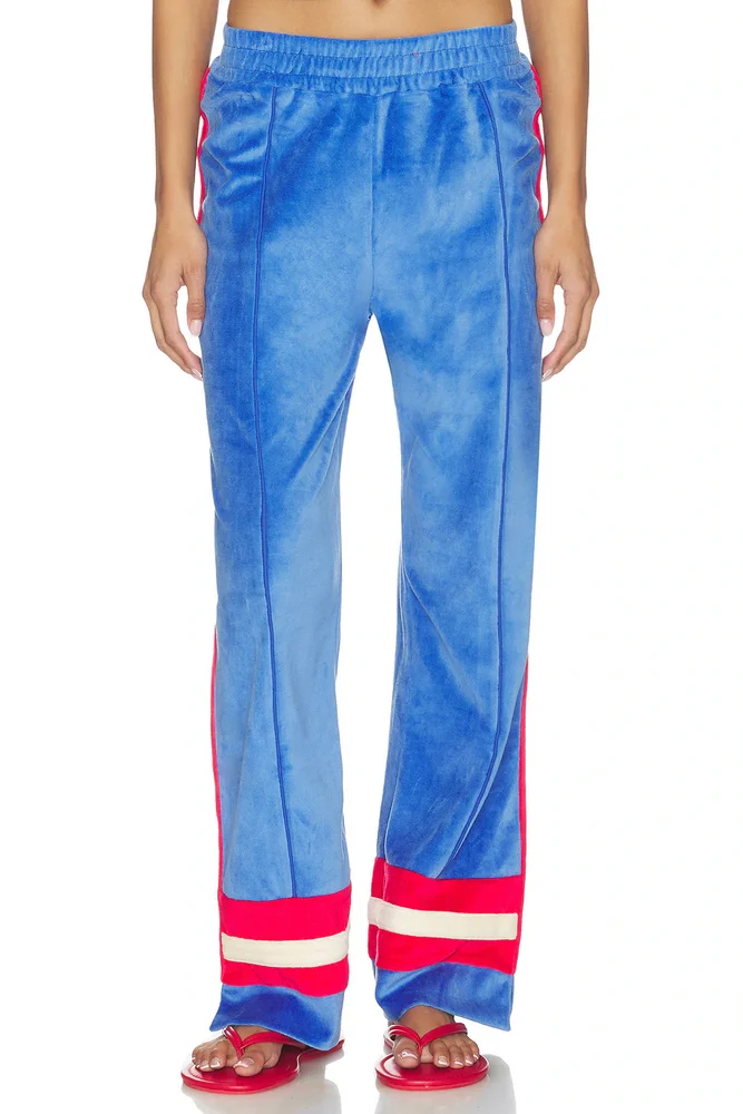 Velour Stripe Trackpant