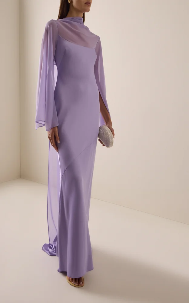 Exclusive Devlyn Satin Gown