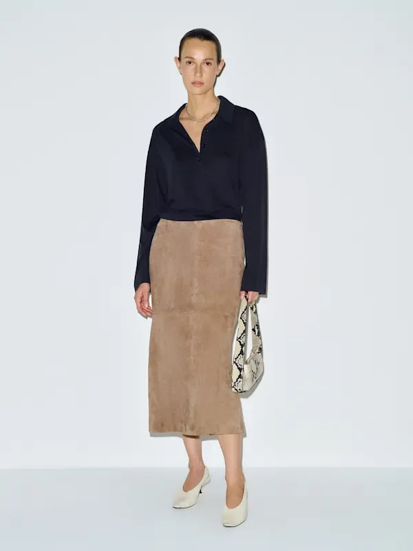 Mellen Polo Knit Top