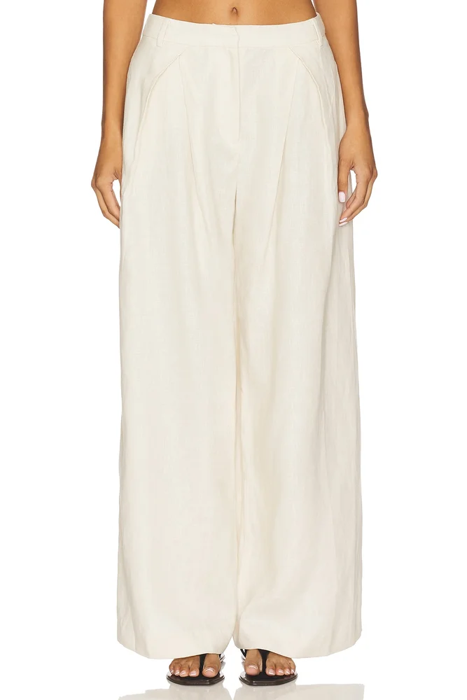 Sofia Trouser, Ecru