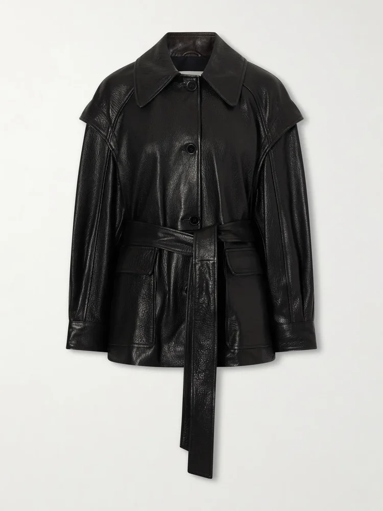 Perrin Belted Full Grain Jacket