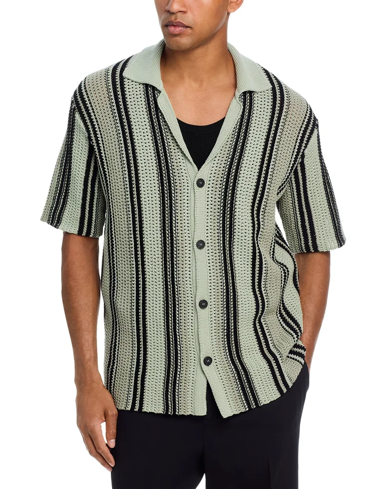 Seesorn Knit Stripe Shirt