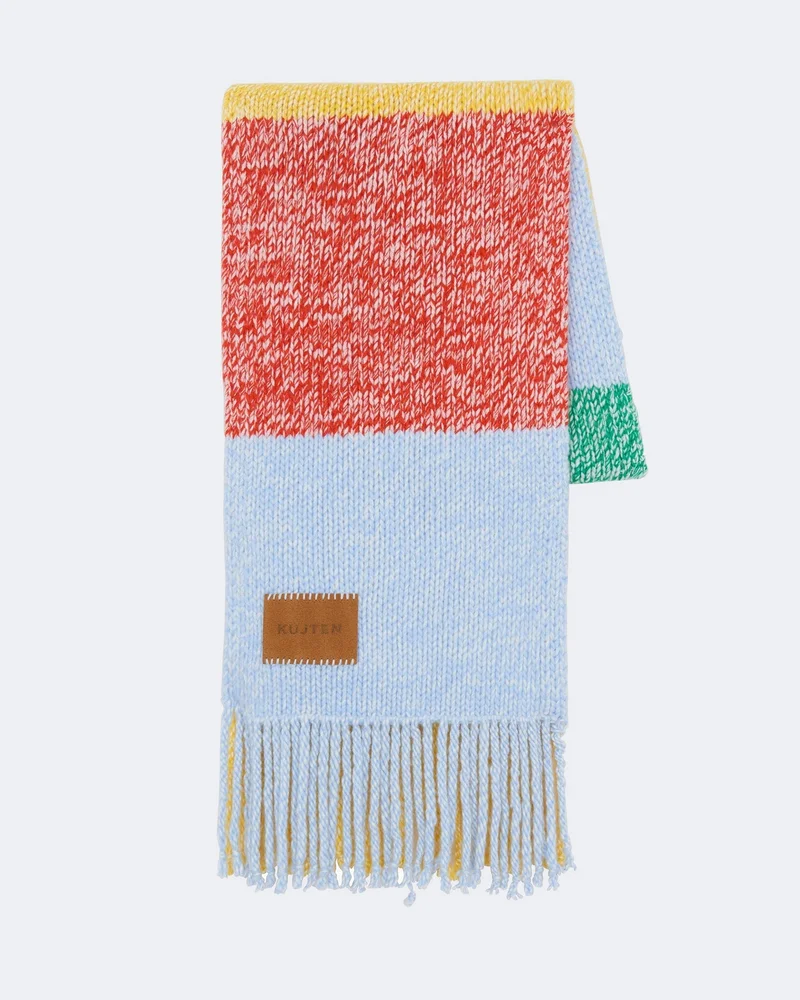 Scarf Mouliné Rainbow multicolor