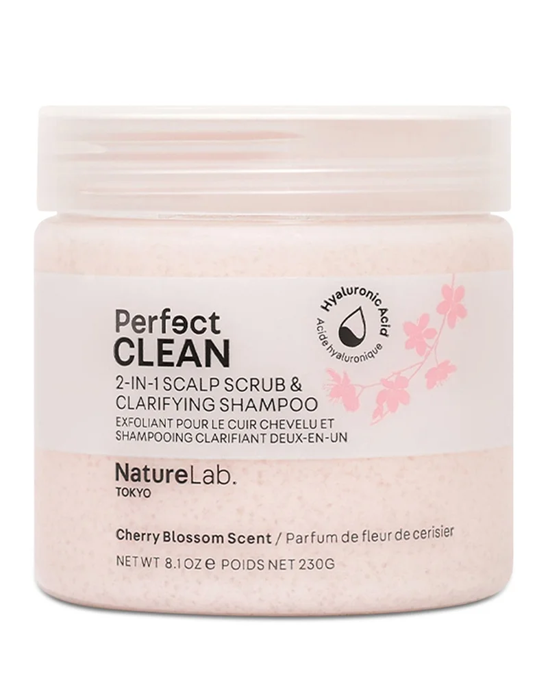 Perfect Clean 2 in 1 Scalp Scrub & Clarifying Shampoo, Cherry Blossom Scent