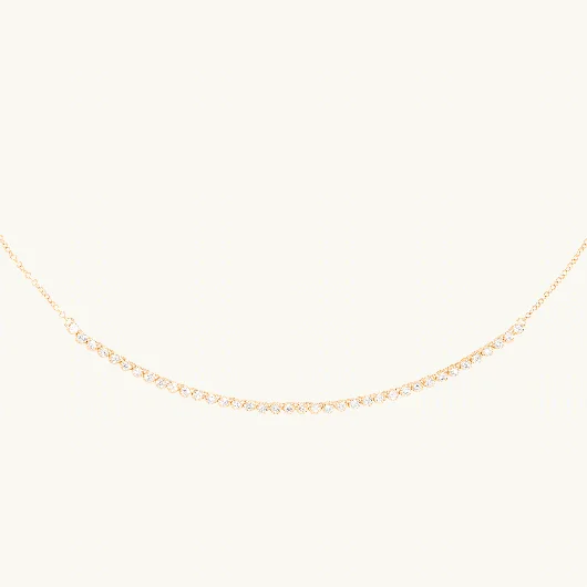 One O'Clock Demi Tennis Necklace