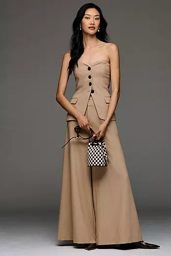 By Anthropologie Tailored Palazzo Pants