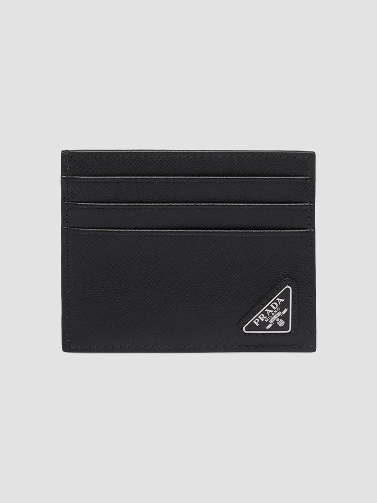 Saffiano Leather Card Holder