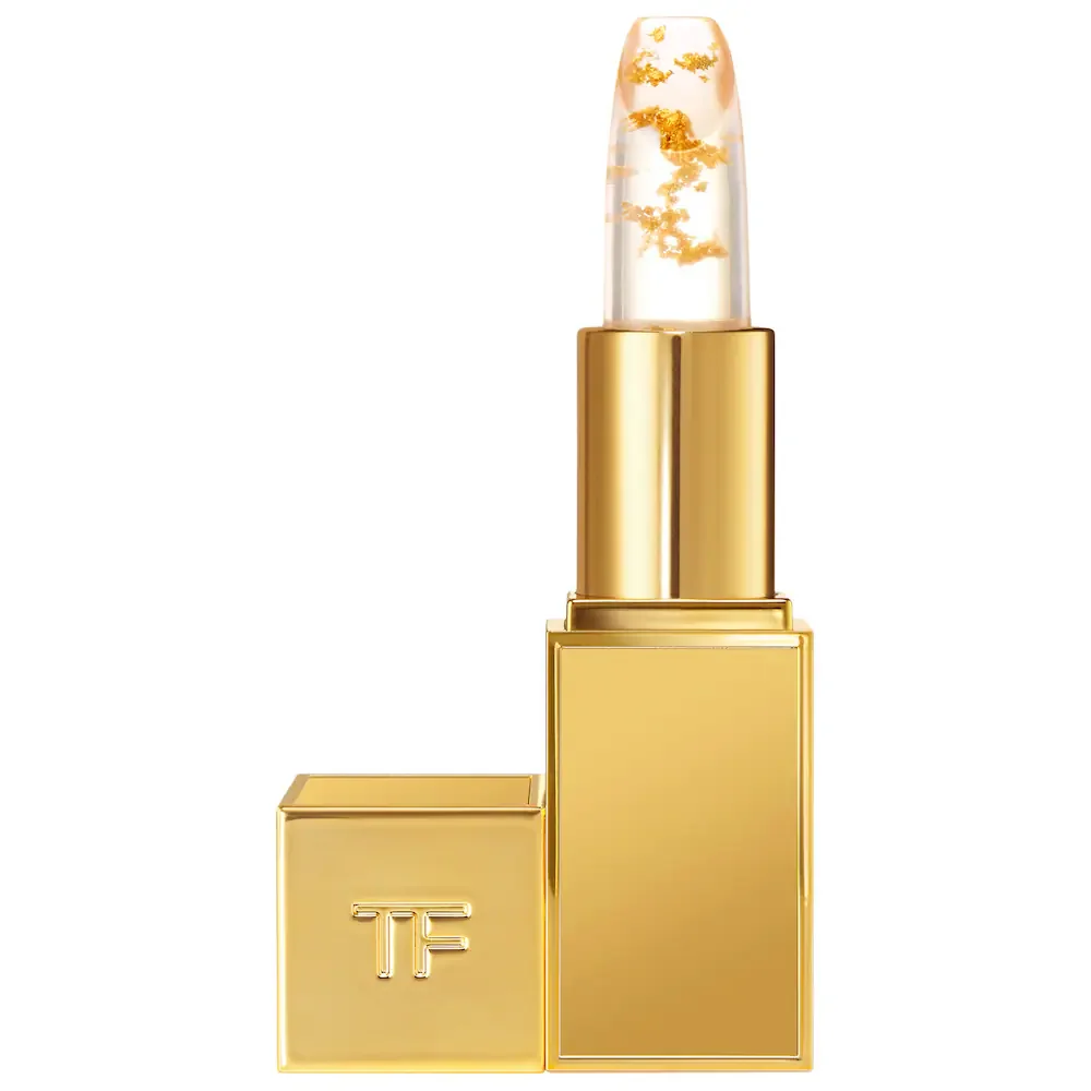 Soleil Lip Blush Balm with pH-Adaptive Pink Stain in clear
