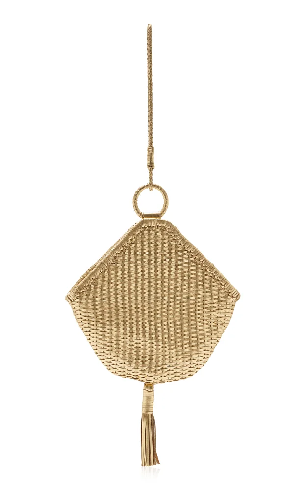 Exclusive La Isla Esme Woven Leather Bag