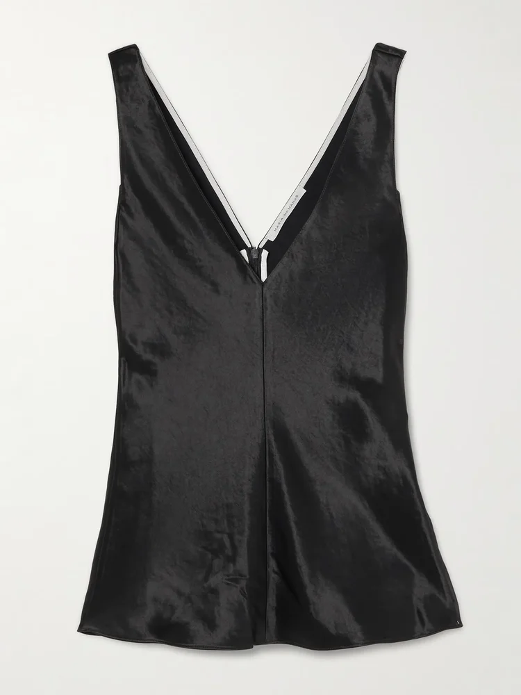 + Maria McManus paneled organic cotton camisole