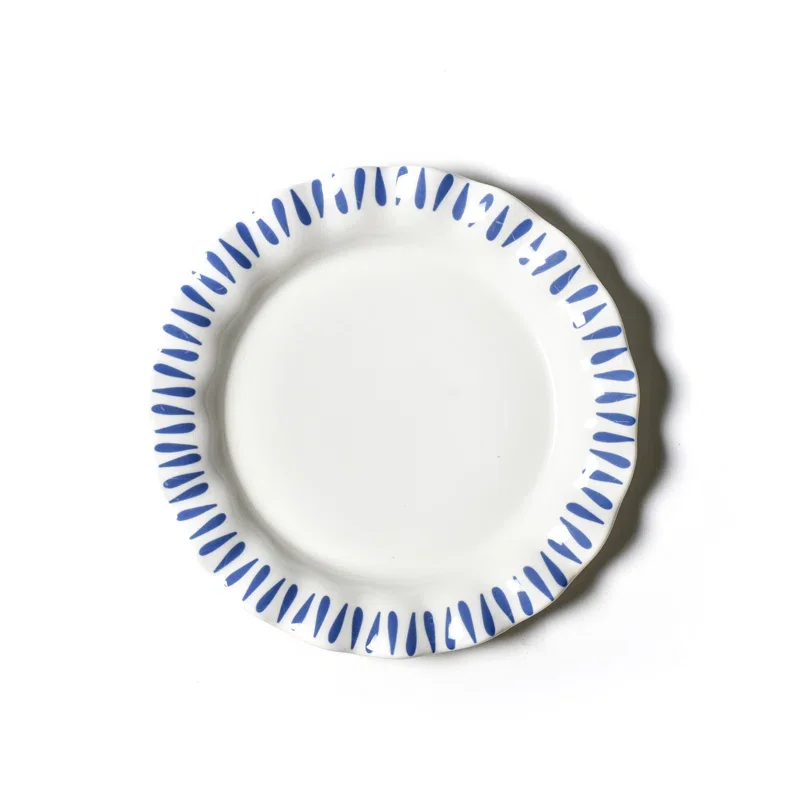 Iris Drop Ruffle 11 in Dinner Plate