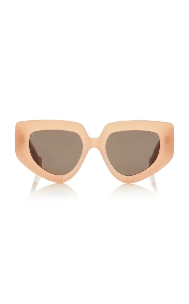 Anagram Oversized D-Frame Acetate Sunglasses