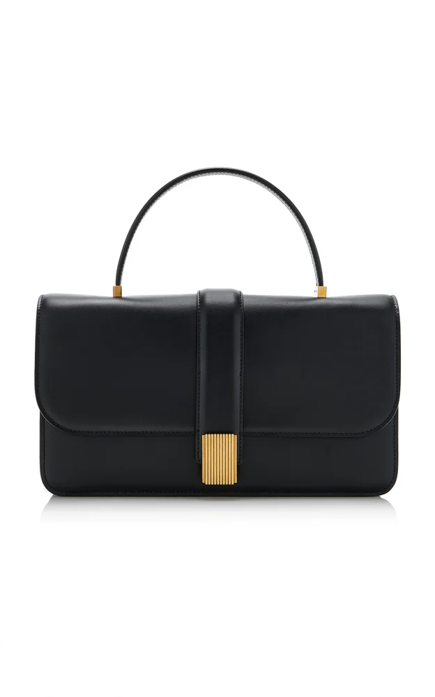 Blake Leather Top Handle Bag