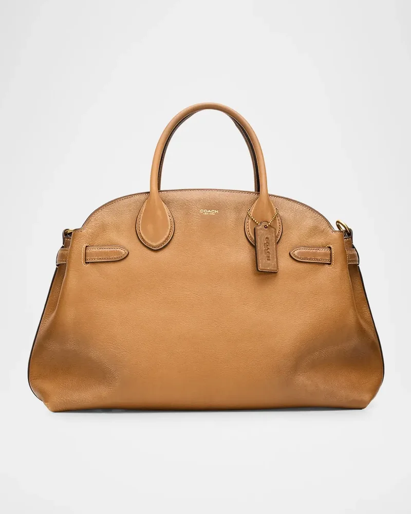 Soft Empire Leather Carryall 40