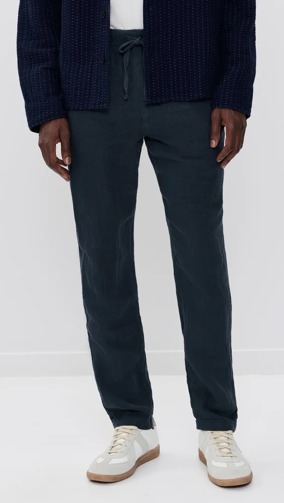 Linen Drawstring Pants