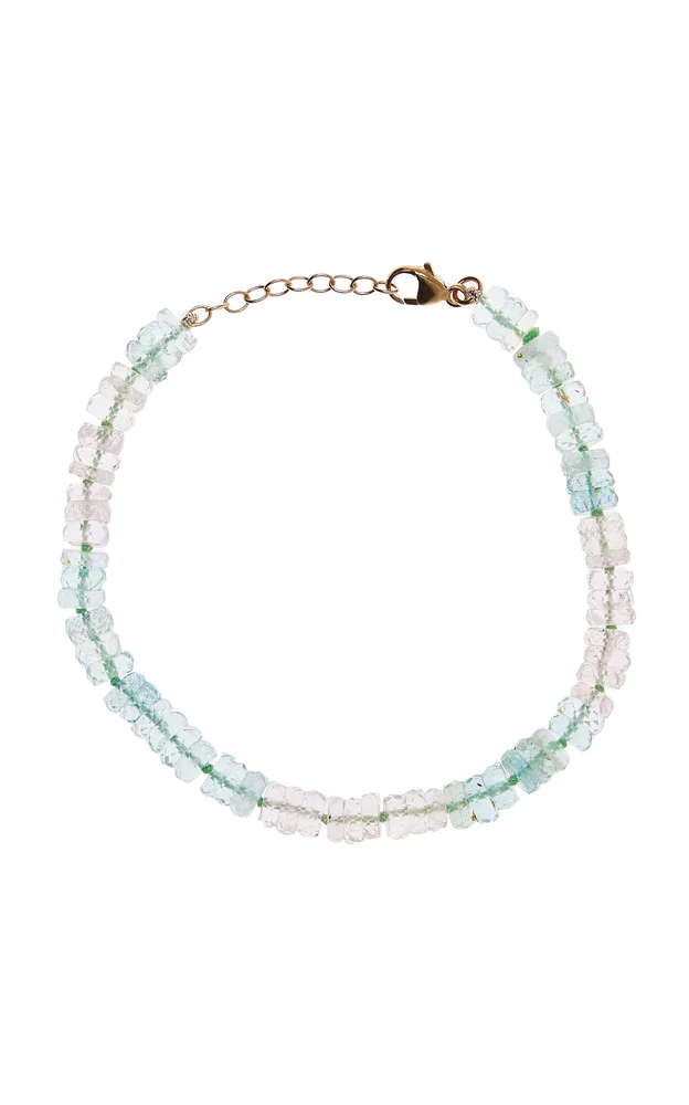 Aurora Fancy Cut Aquamarine Bracelet