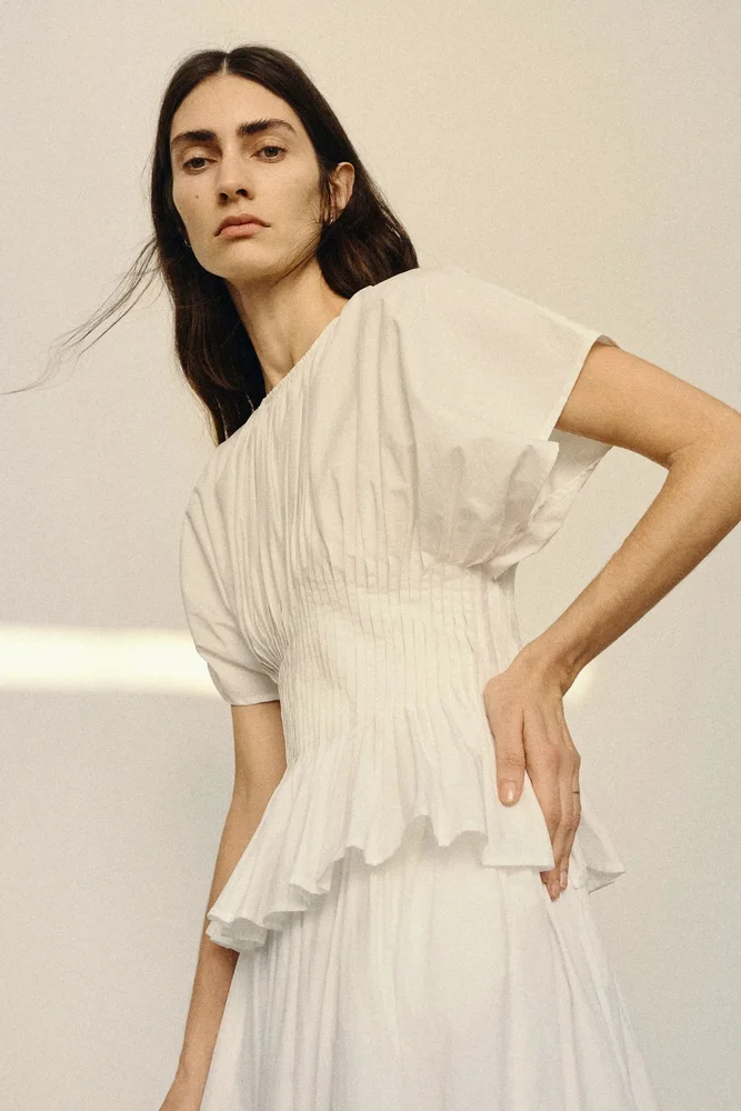 Piquenique Pintuck Shirt