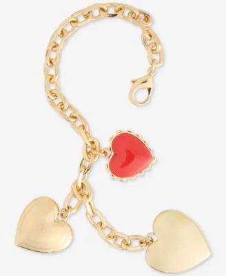 Boxed Puffy Heart Bag Charm, Macy's Exclusive