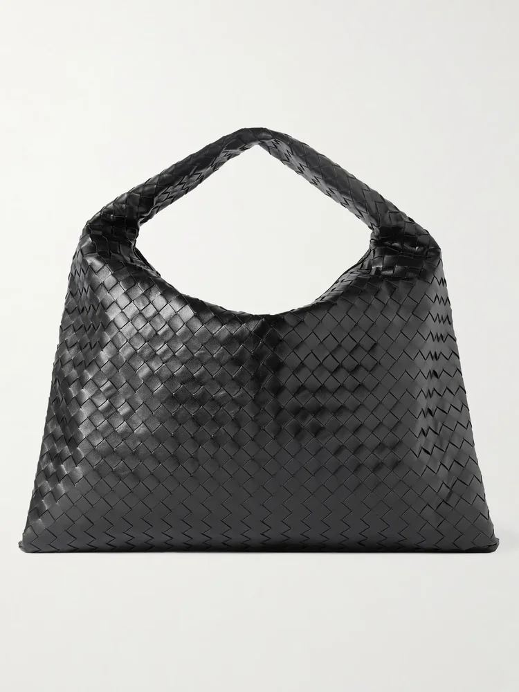 Hop large Intrecciato leather tote