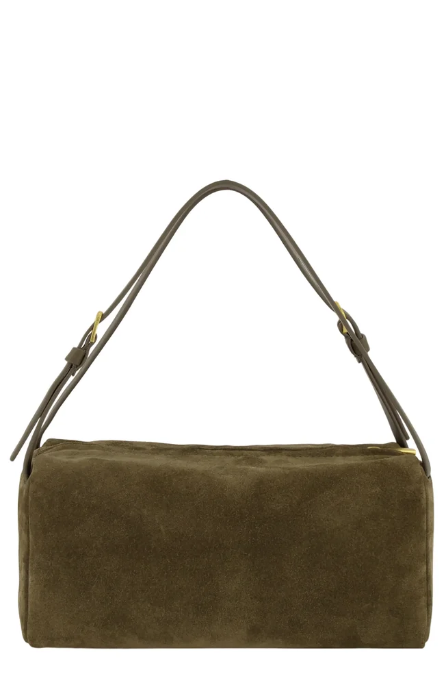 Josie Suede Top Handle Bag