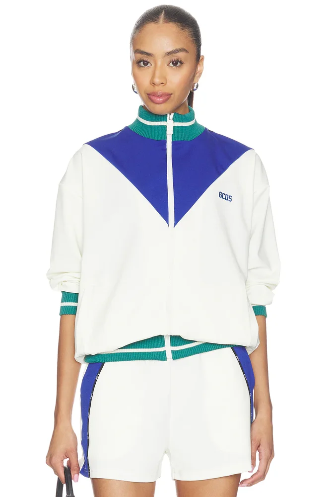 Color Block Track Jacket