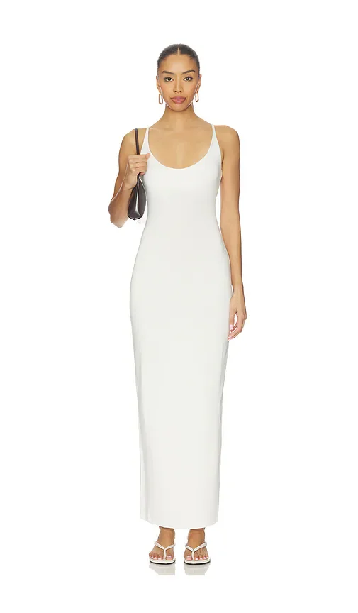 Smooth Layers Skimpy Scoop Neck Dress