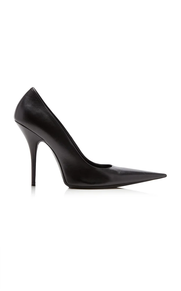 Avenue Nappa Leather Heeled Pumps