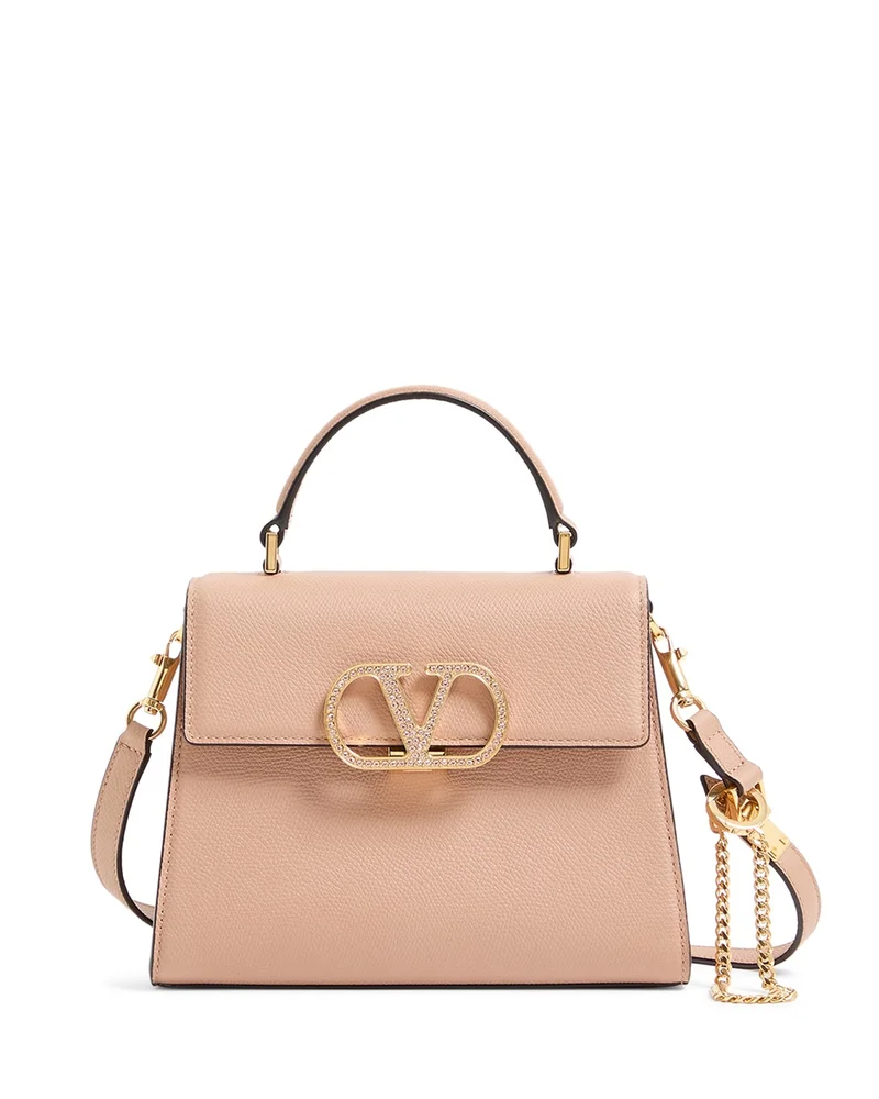 Valentino Garavani Small Leather Top Handle Bag