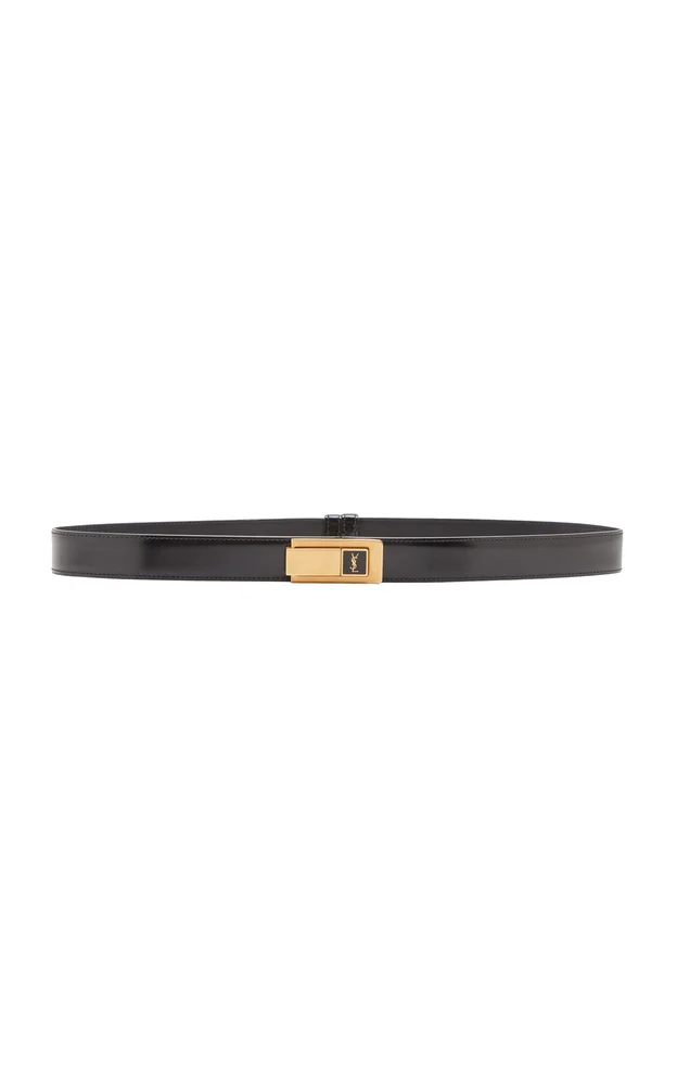 Cassandra Buckle Leather Belt
