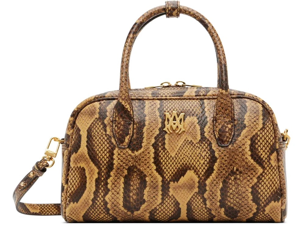 Brown Python MA Bowling Bag