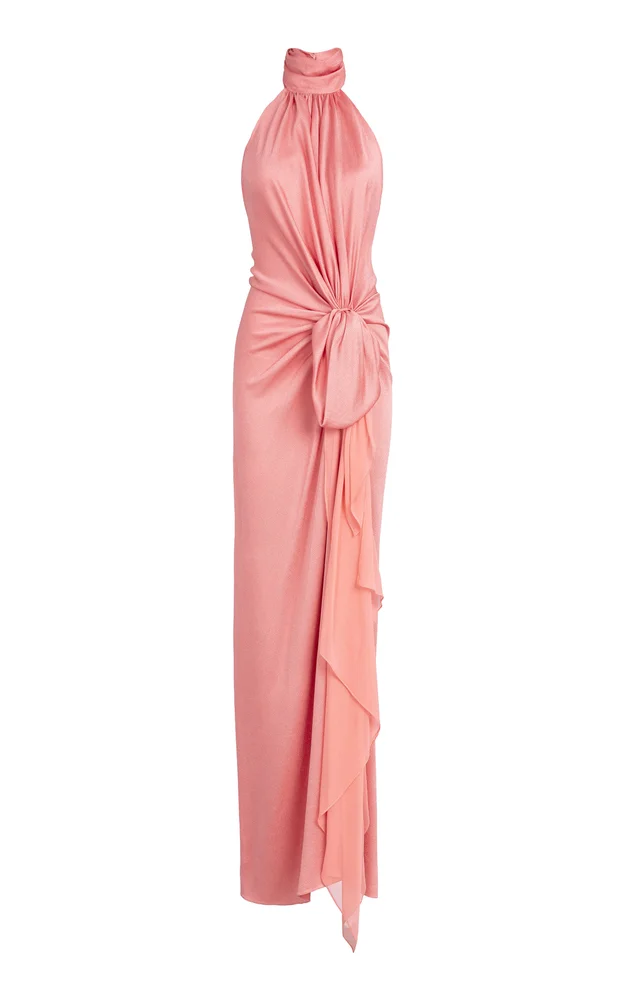 Marisela Silk-Blend Maxi Dress
