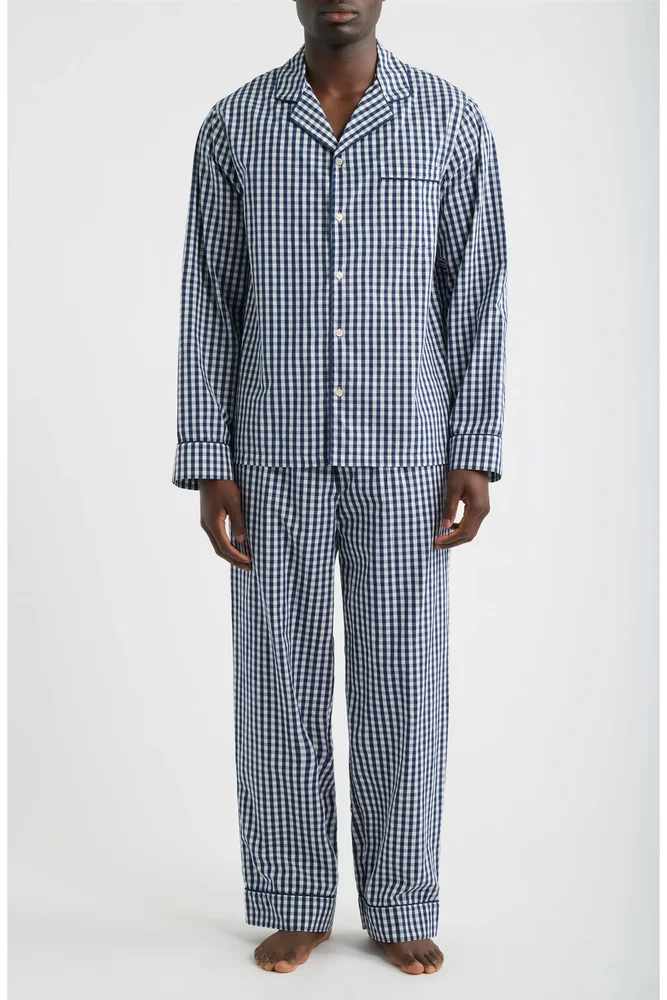 Poplin Woven Pajama Set