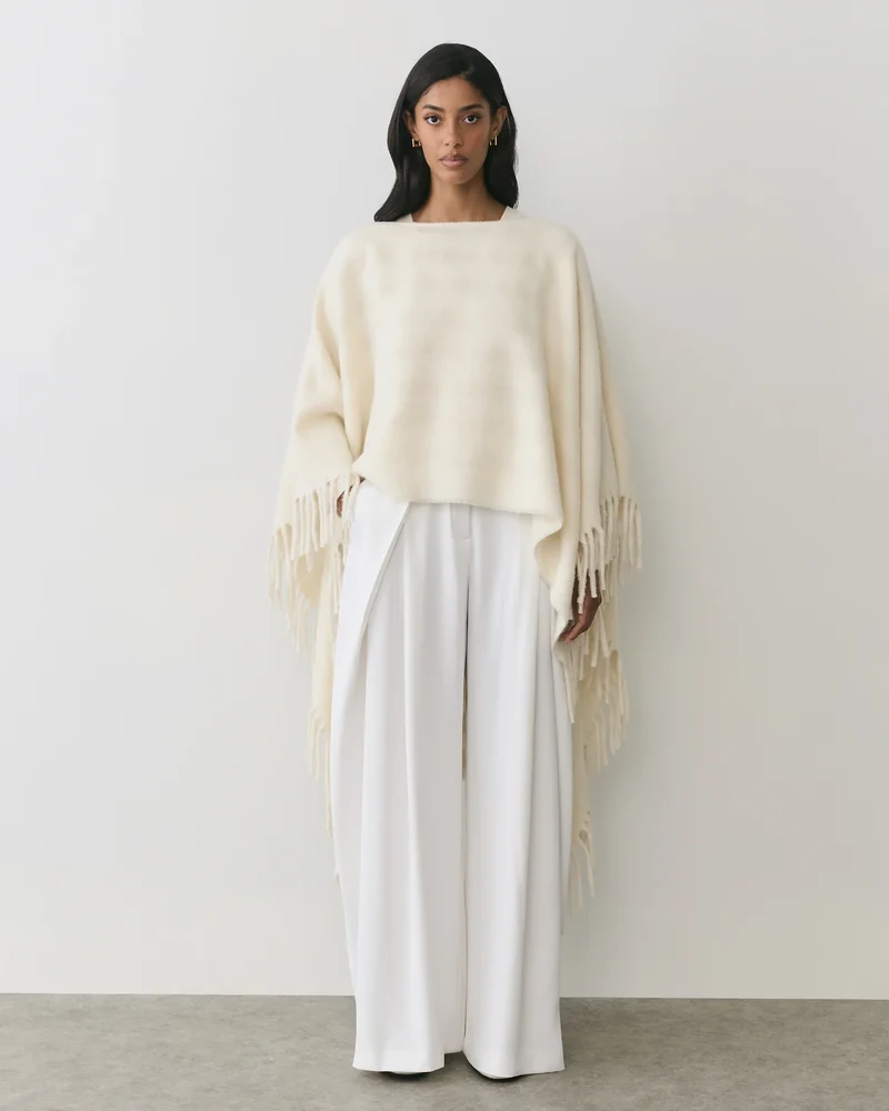 Textured Poncho