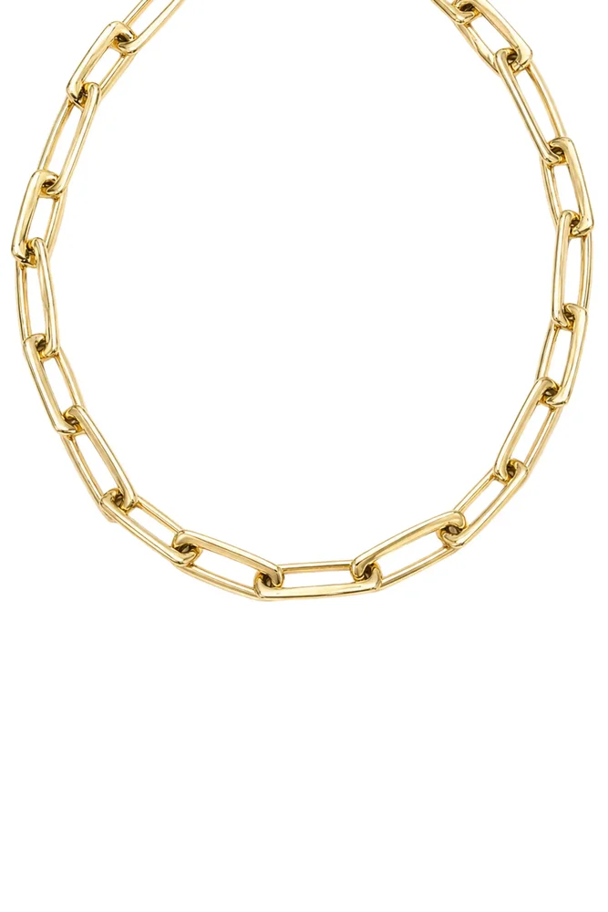 Chunky Paper Clip Chain Necklace