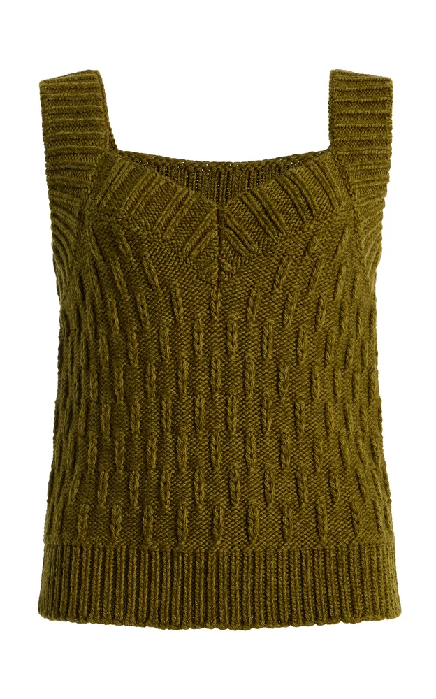 Alpaca Knit Tank Top