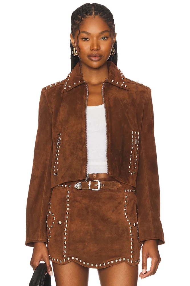 Crazy Life Cropped Jacket