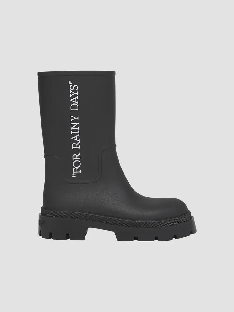 Reboot Graphic Rain Boots