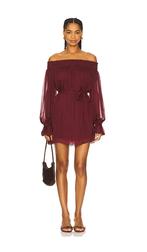 Smocked Mini Dress