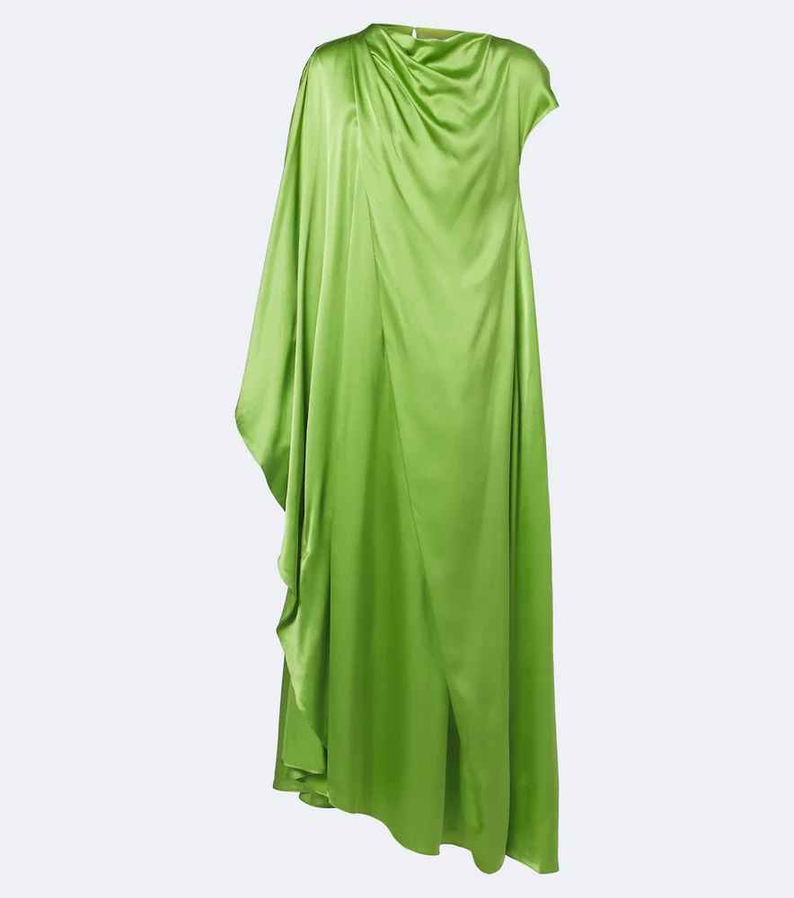 Hiba silk satin gown