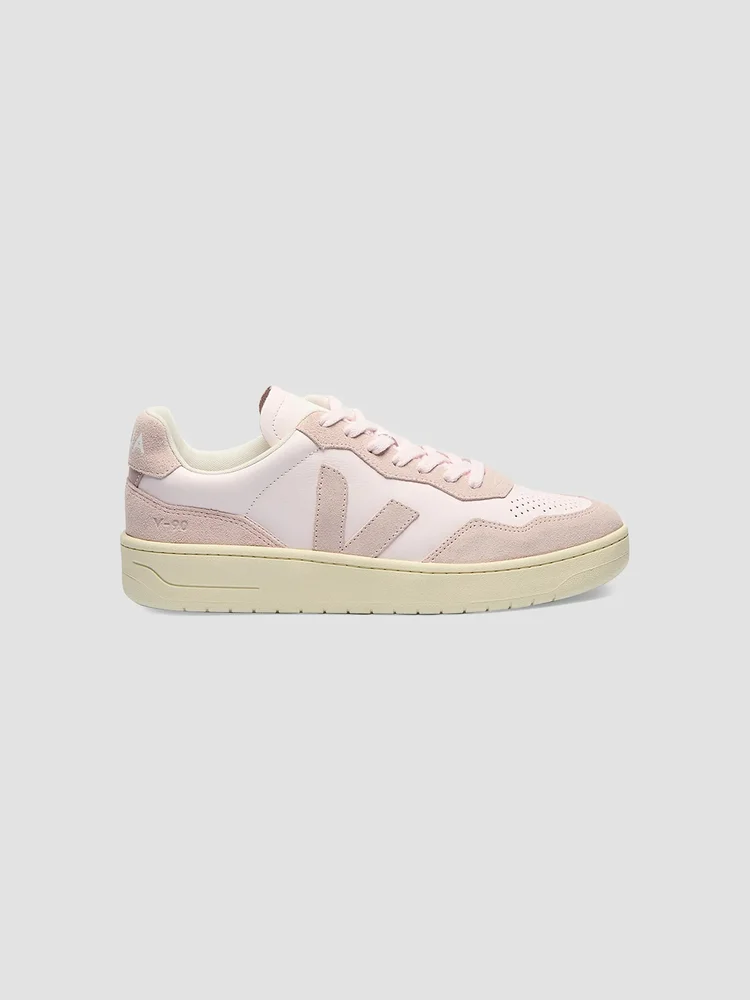V-90 Leather & Suede Low-Top Sneakers